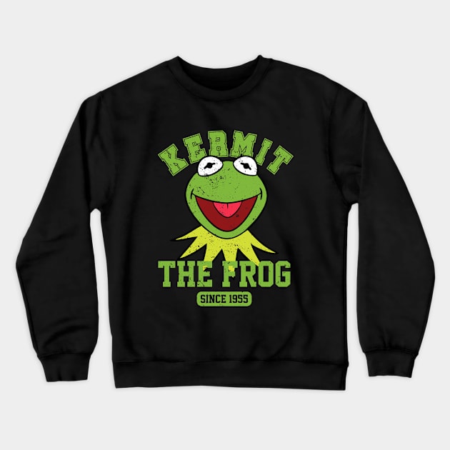 Muppets Kermit The Frog Crewneck Sweatshirt by Orlind